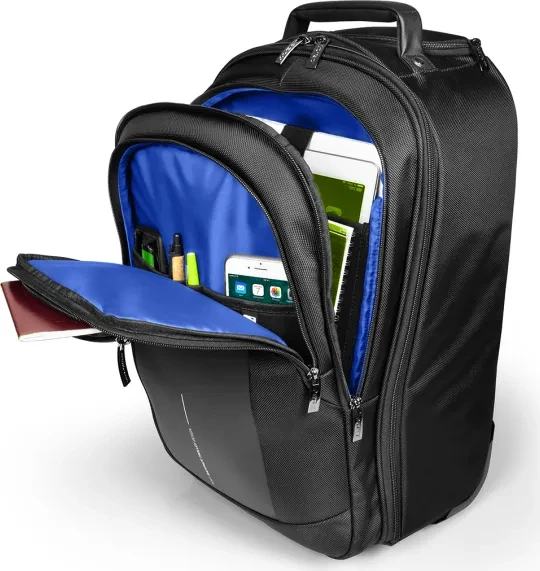 Port Designs Chicago Evo 15.6" Notebook-Trolley & Rucksack, schwarz