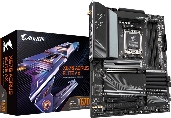 GIGABYTE X670 AORUS Elite AX (AMD AM5)