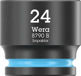 Wera 8790 B Impaktor Außensechskant Steckschlüssel 3/8", 24x32mm