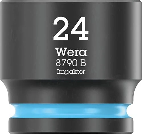 Wera 8790 B Impaktor Außensechskant Steckschlüssel 3/8", 24x32mm