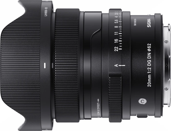 Sigma Contemporary 20mm 2.0 DG DN für L-Mount schwarz