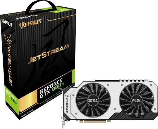 Palit GeForce GTX 980 Ti JetStream, 6GB GDDR5, DVI, HDMI, 3x DP