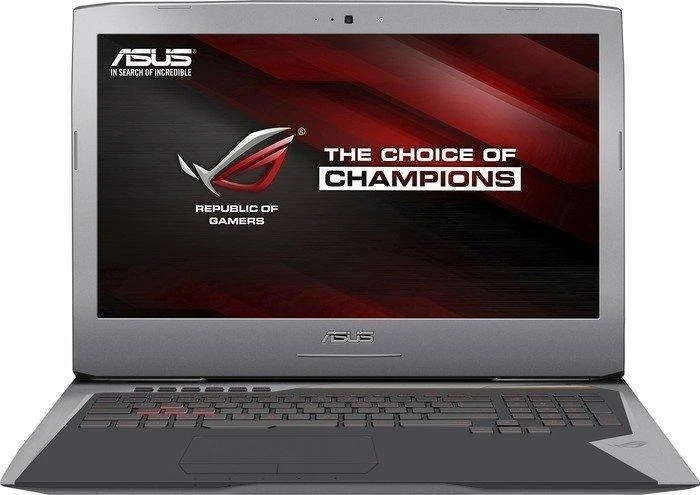 ASUS ROG G752VM-GC034D, schwarz, Core i7-6700HQ, 8GB RAM, 1TB HDD, GeForce GTX 1060, DE