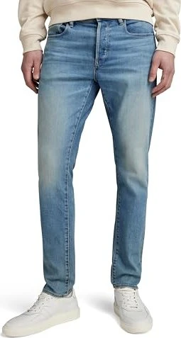 G-Star 3301 Slim Jeans sun faded waterside (Herren)