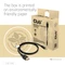 Club 3D DisplayPort/Mini DisplayPort 2.1 Kabel DP80 schwarz, 1m Vorschaubild