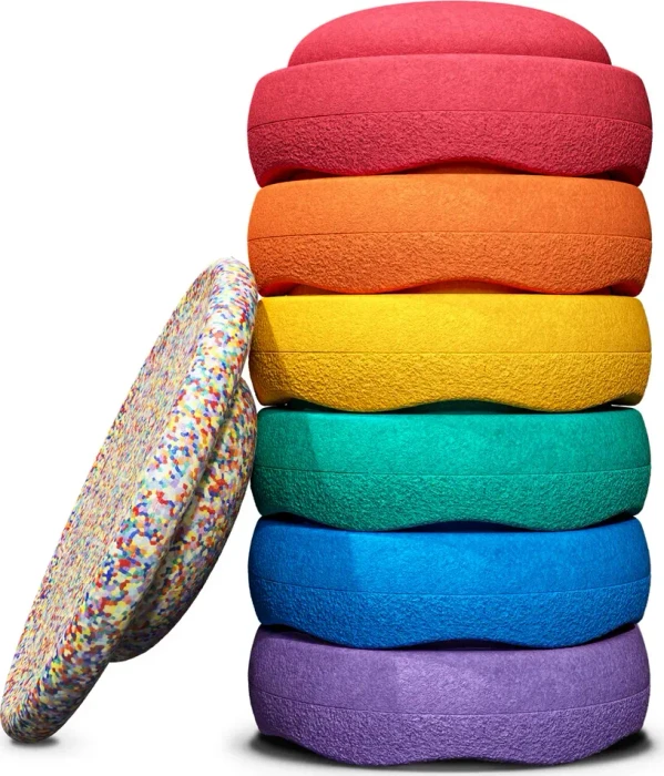 Stapelstein Original rainbow 7-tlg.