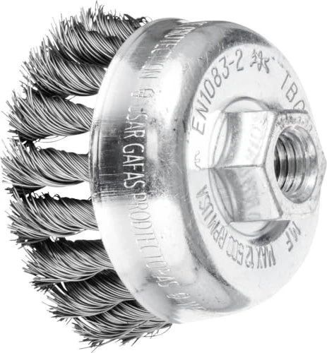 Pferd POS TBG 65/M14 ST 0.35 Topfbürste gezopft, 65mm, 1 Stück