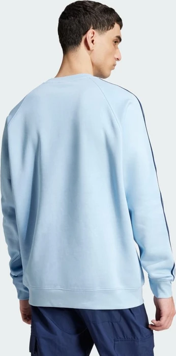 adidas Adicolor Classics 3-Streifen Sweatshirt clear sky (Herren)