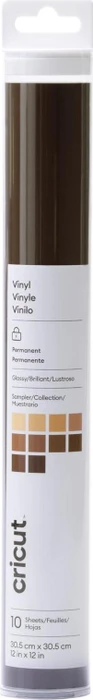 Cricut Joy Premium Vinylfolie permanent Hautset, 30.5x30.5cm, 10 Stück