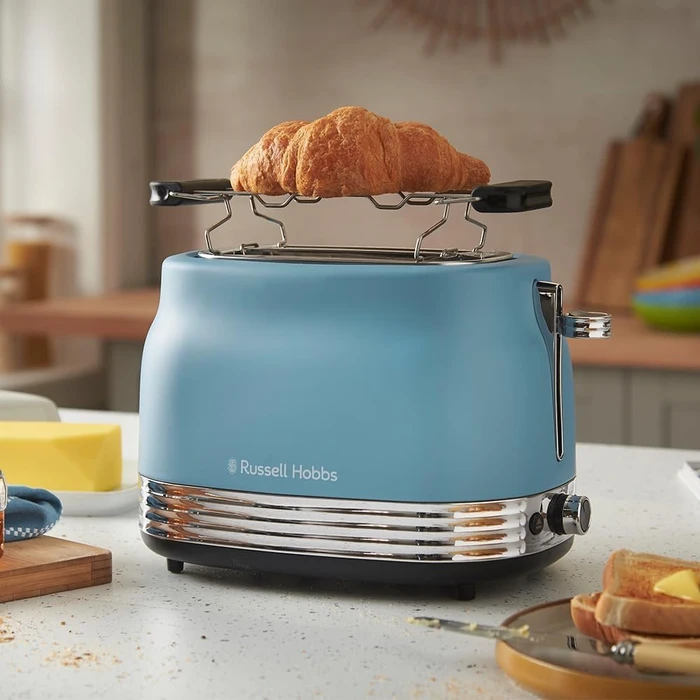 Russell Hobbs Hanley Toaster retro blue