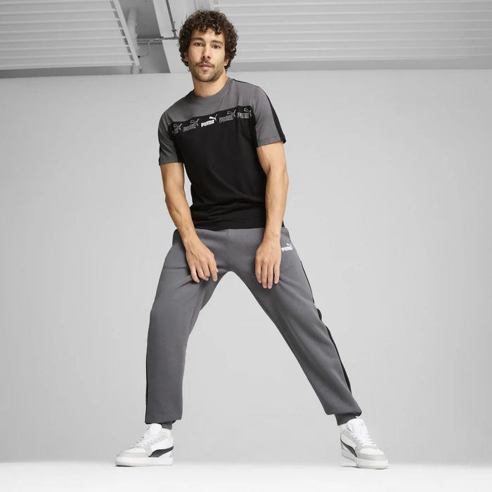 Puma Around the Block Trainingshose lang cool dark grey (Herren)