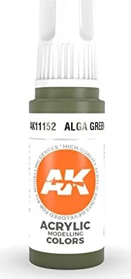 AK-Interactive 3rd Gen Acrylic Colors Acrylic Modelling Colors alga green, 17ml