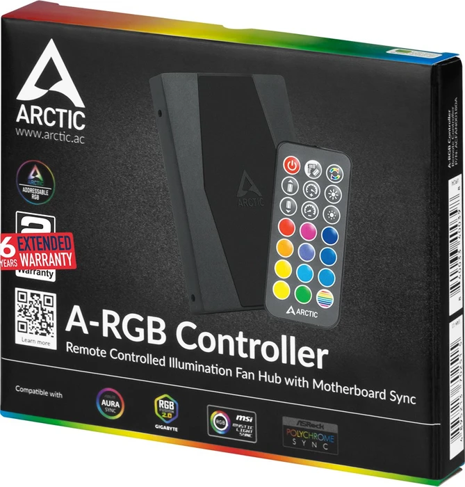 ARCTIC A-RGB Controller, Lichtsteuerung, schwarz