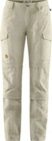 Fjällräven Travellers MT 3-Stage Trousers Zip-Off Hose lang light beige (Damen)