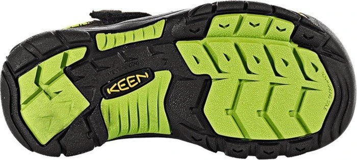 Keen Newport H2 Toddler black/lime green (Junior)