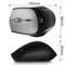 Ewent Dual-Connect Wireless Mouse grau/schwarz, USB Vorschaubild