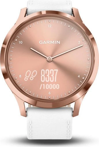 Garmin vivomove HR Premium Aktivitäts-Tracker rosegold/weiß
