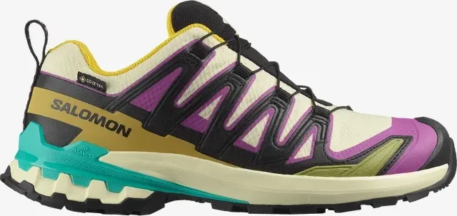 Salomon XA Pro 3D V9 GTX transparent yellow/black/waterfall (Damen)