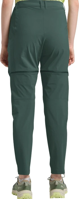 Jack Wolfskin Hikeout Zip-Off Hose lang sago palm (Damen)