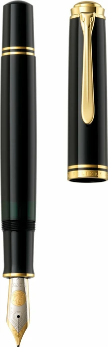 Pelikan Souverän M1000 schwarz, rechte Hand, breit