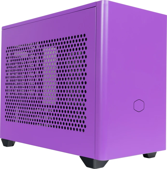 Cooler Master MasterBox NR200P Color Edition Nightshade Purple, Glasfenster, Mini-ITX