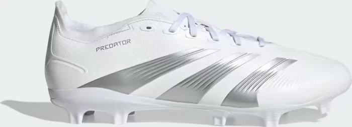 adidas Predator 24 League Low FG cloud white/silver metallic/grey one