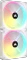 Corsair iCUE LINK QX140 RGB Starter Kit, weiß, LED-Steuerung, 140mm, 2er-Pack Vorschaubild