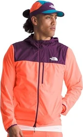 The North Face Higher Run Wind Laufjacke vivid flame/black currant purple (Herren)