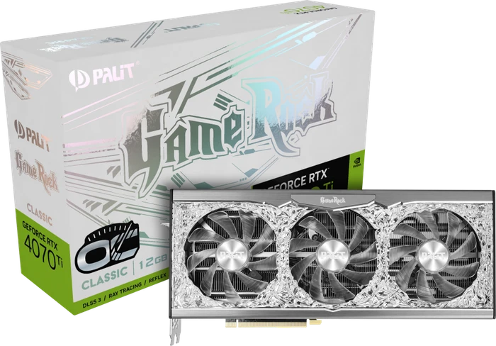 Palit GeForce RTX 4070 Ti GameRock Classic OC, 12GB GDDR6X, HDMI, 3x DP
