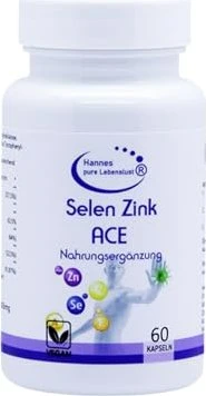 Hannes pure Lebenslust Selen Zink ACE Kapseln, 60 Stück