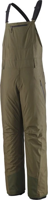 Patagonia Powder Town Bibs Snowboardhose lang basin green (Herren)