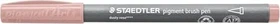 Staedtler pigment brush pen 371 dusty rose