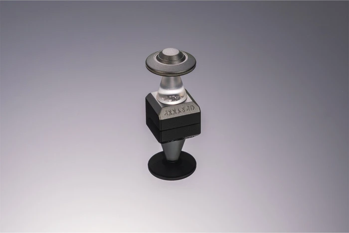Keychron UFO Alu Alloy Artisan Keycap, Aluminium, Acryl, schwarz/silber, 1 Taste