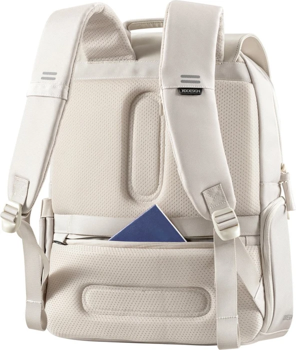 XD Design 16" Soft Daypack Notebook-Rucksack, beige