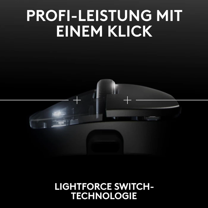 Logitech G Pro X Superlight 2 DEX Lightspeed schwarz, USB