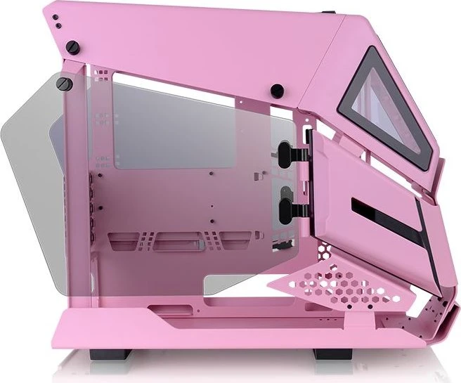 Thermaltake AH T200 Pink Edition, Glasfenster