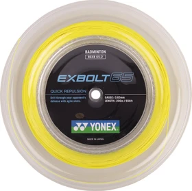 Yonex Exbolt 65 Badmintonsaite gelb 200m