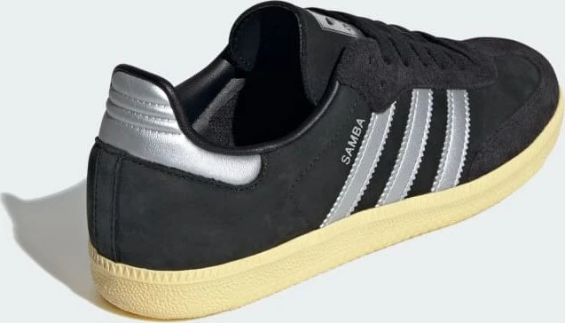 adidas Samba OG core black/matte silver/almost yellow