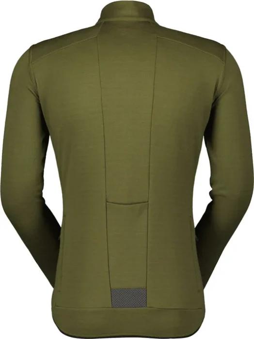 Scott Gravel Warm Merino Trikot langarm fir green (Herren)