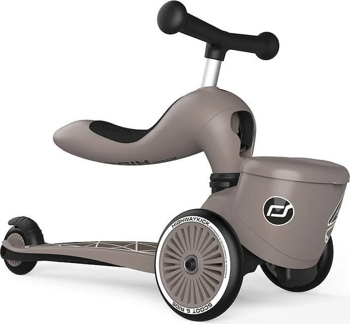 Scoot and Ride Highwaykick 1 Lifestyle Kickboard brown lines