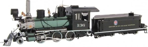 Fascinations Metal Earth Wild West 2-6-0 Lokomotive