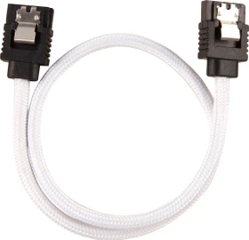 Corsair Premium Sleeved SATA 6Gb/s Kabel weiß 0.3m (CC-8900249)