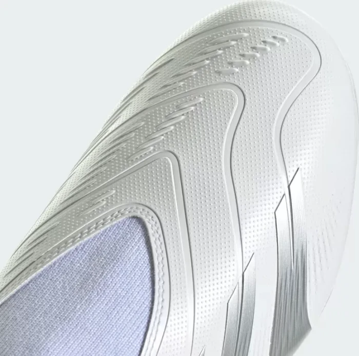 adidas Predator League Laceless FG cloud white/silver metallic