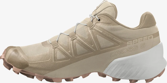 Salomon Speedcross 5 bleached sand/white/sirocco (Damen)
