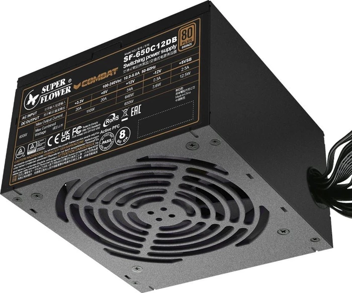 Super Flower Combat DB 80 PLUS Bronze ATX 3.1/ATX 2.52