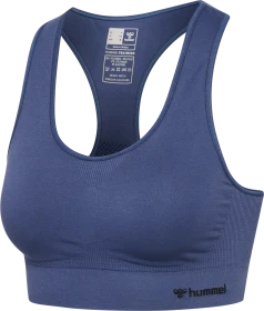 hummel Seamless Sports Top Funktionsshirt ärmellos blue indigo (Damen)