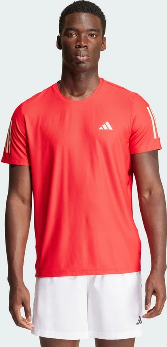 adidas Own the Run Laufshirt kurzarm better scarlet (Herren)