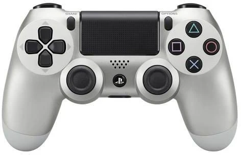 Sony DualShock 4 Controller wireless silber (PS4)