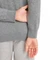 Falke Luxury Rundhals Pullover light greymel. (Herren) Vorschaubild