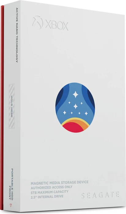 Seagate Game Drive for Xbox - Starfield Special Edition, 5TB, +Rescue, USB 3.0 Micro-B
